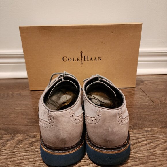 Cole Haan - Air Franklin Wingtip ironstone Suede - Picture 5 of 7